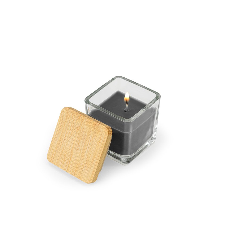 Vela Aromática Personalizada 50g Vidro e Bambu - Image 12