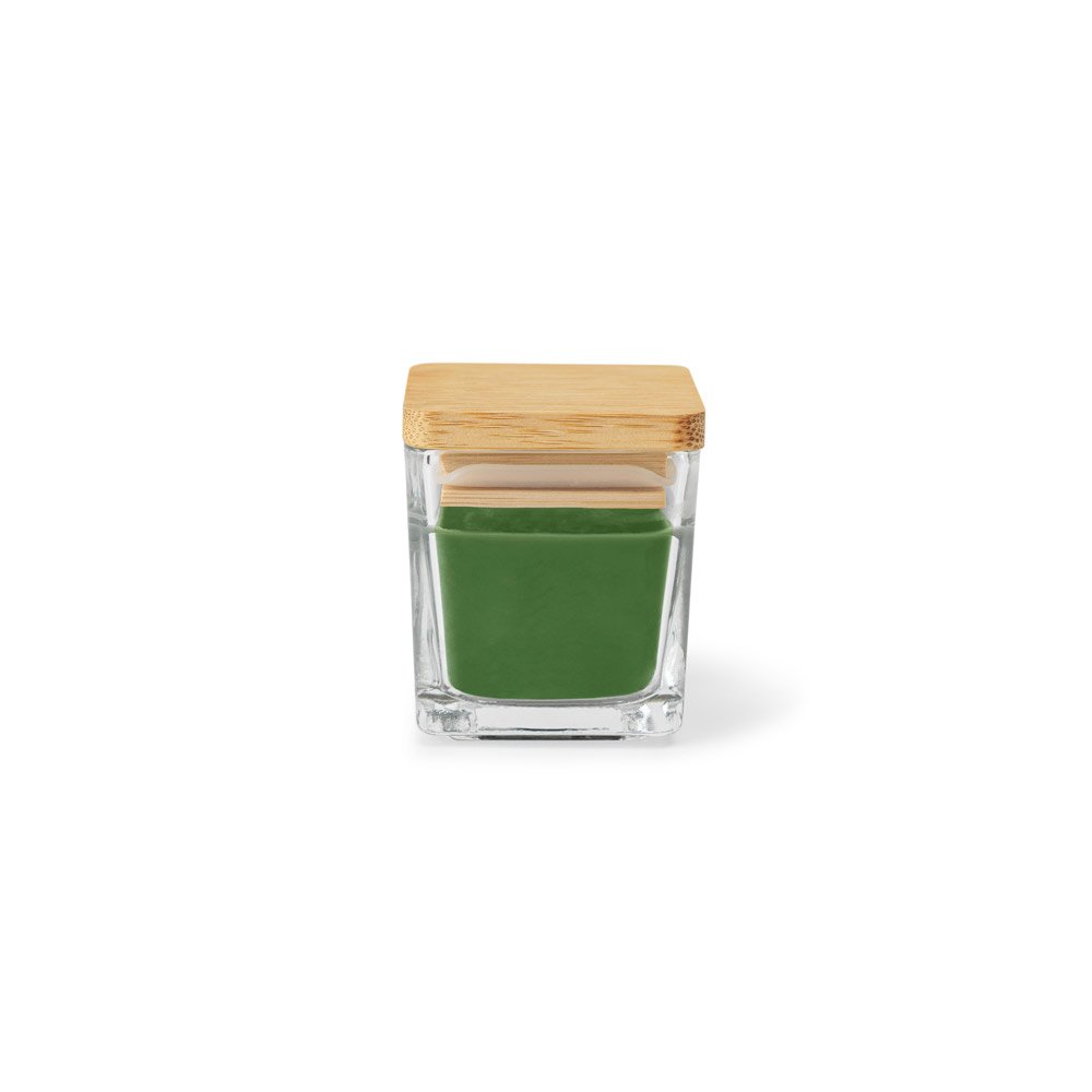 Vela Aromática Personalizada 50g Vidro e Bambu - Image 4