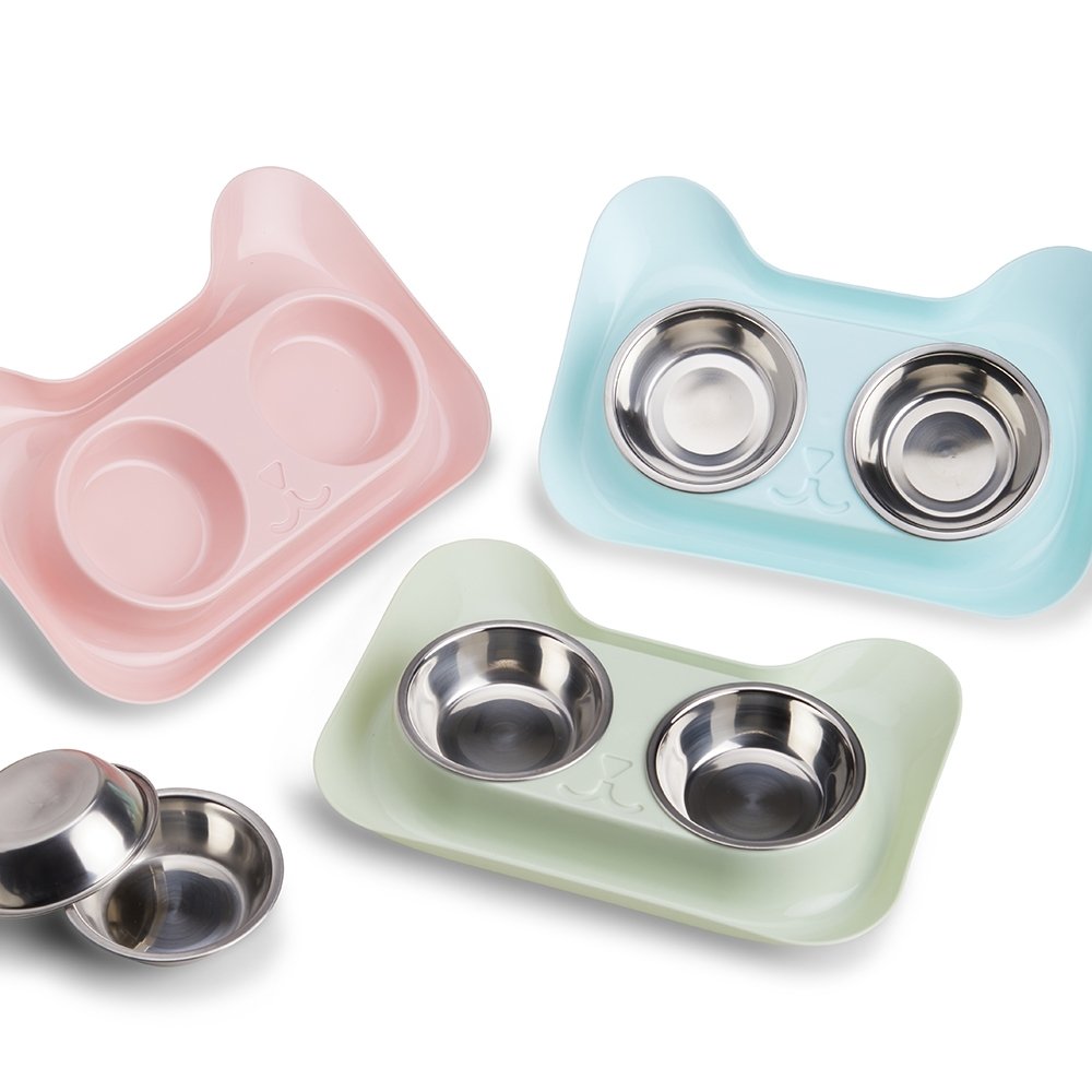 Tigela Dupla Inox Pet Personalizada 170ml